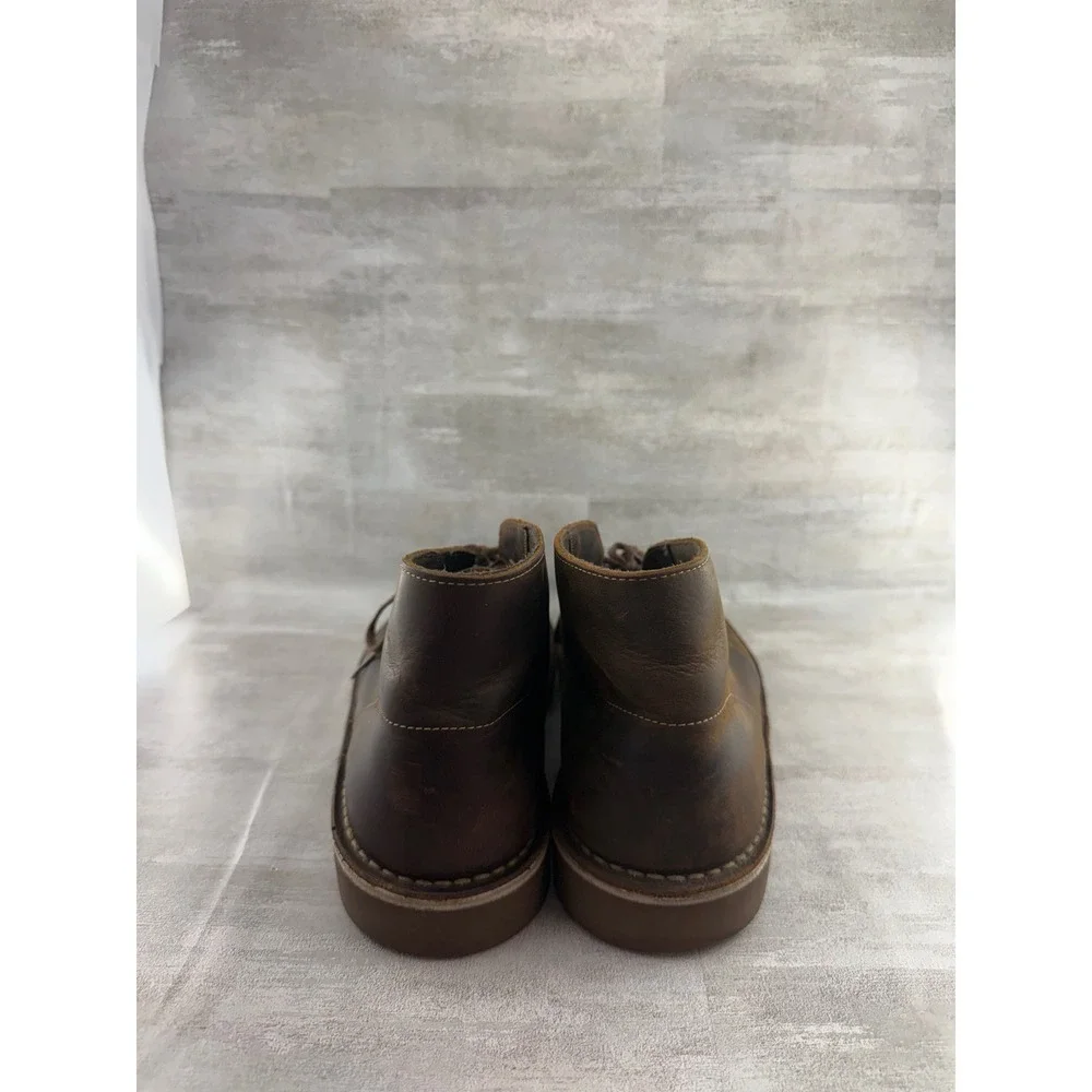 Clarks Bushacre 3 Men Beeswax Brown Leather Chukka Desert Boots 2608 286 Sz 10M